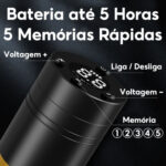 Máquina De Tatuagem Pen Ez Caster - Imagem 3