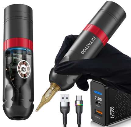 Máquina De Tatuagem Pen Ez Caster