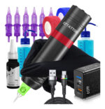 Kit Tatuagem Completo Profissional - Imagem 28