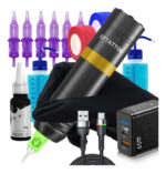 Kit Tatuagem Completo Profissional - Imagem 37