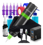 Kit Tatuagem Completo Profissional - Imagem 46